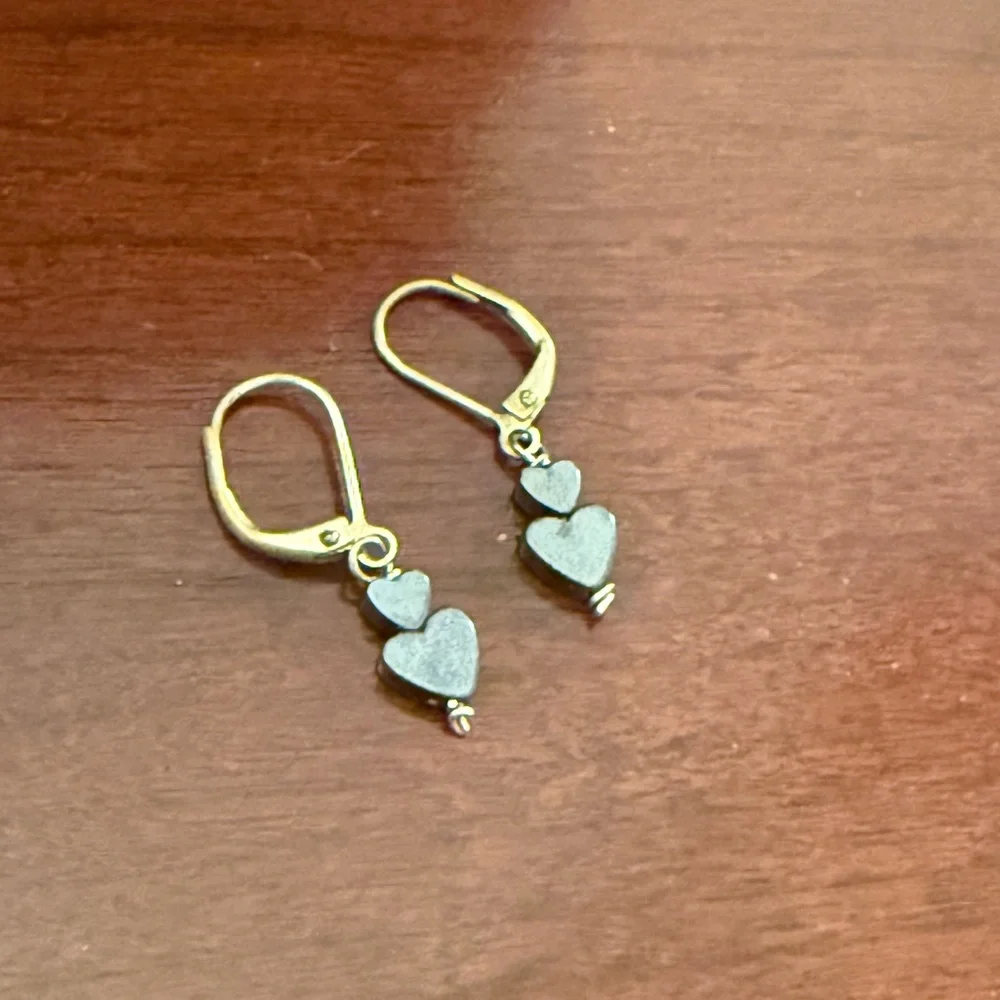 Delicate dangly earrings, set of 4 - Picture 2 of 9